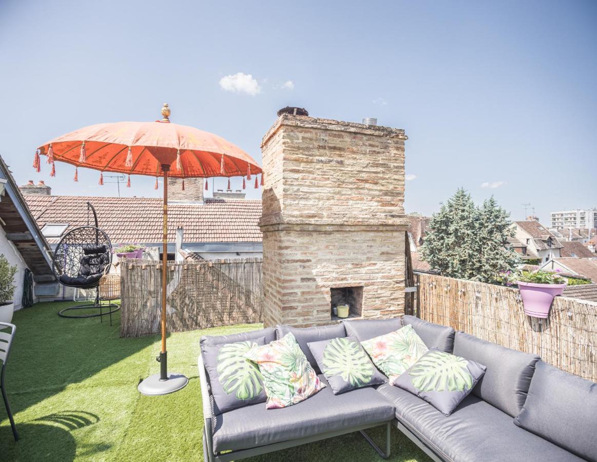 Le Rooftop - Vue Cathedrale - Climatisation Troyes Luaran gambar